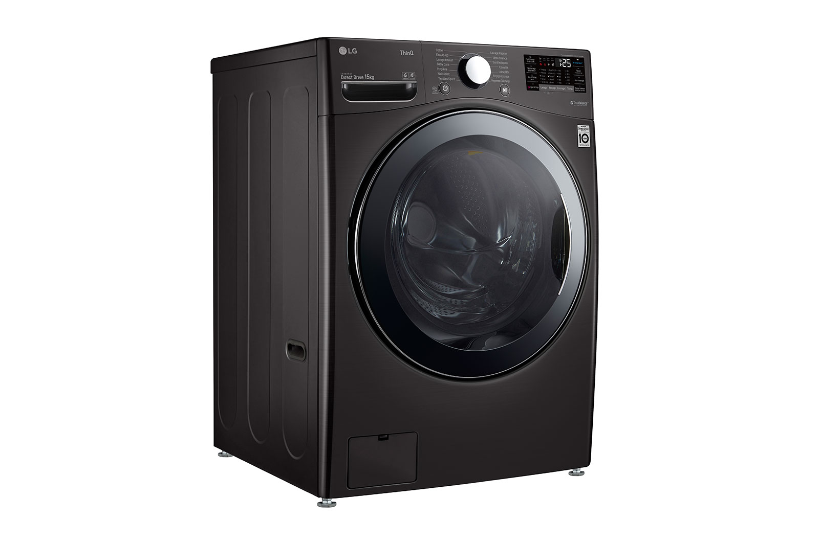 LG  Lave-linge 15 kg | 6 Motion Direct Drive™ | TurboWash™ | Moteur Direct Drive™ garanti 10 ans, LG F51P12B