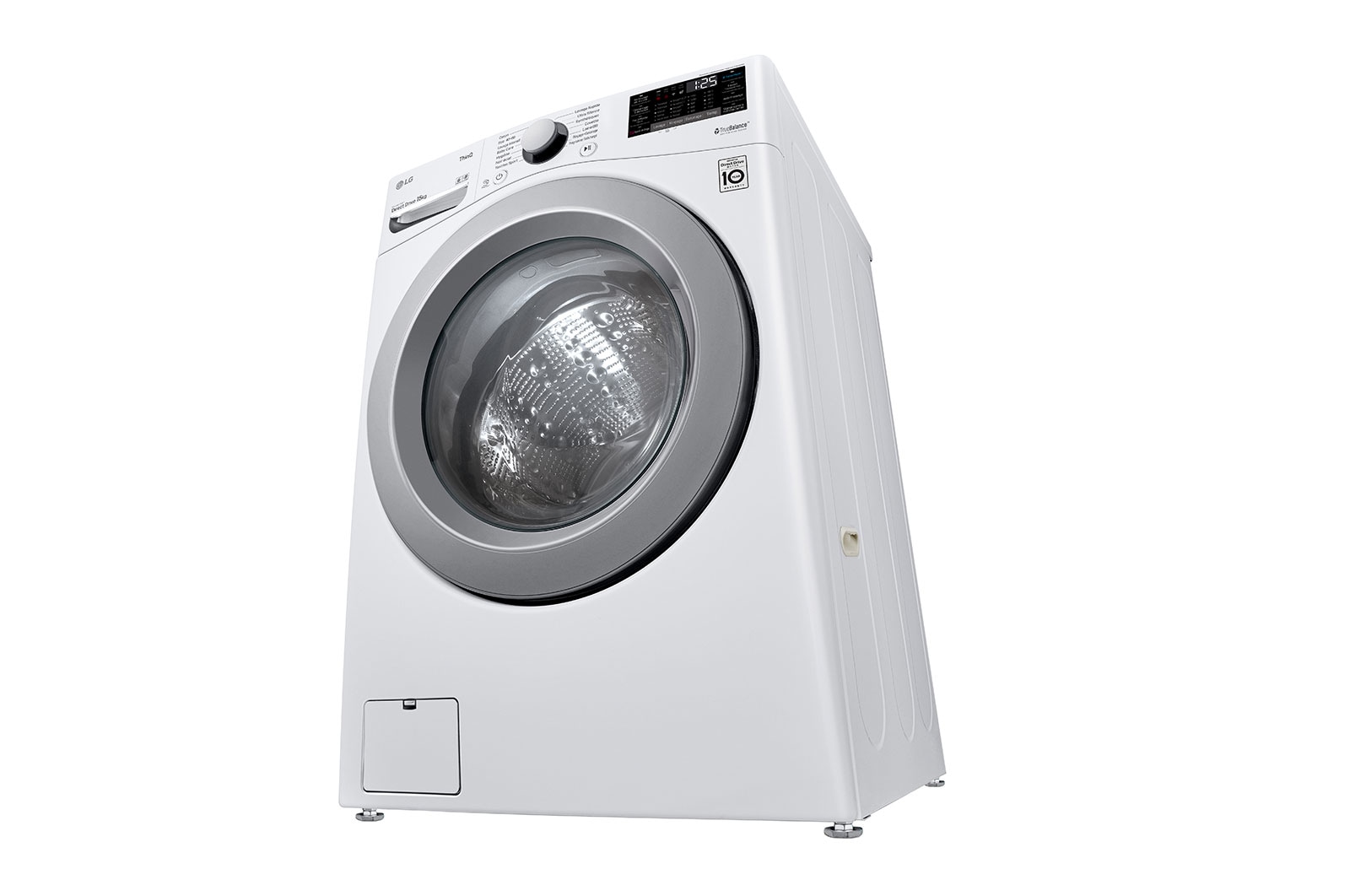 LG Lave-linge 15 kg | TurboWash™ | Wi-Fi | 6 Motion Direct Drive™ | E | Smart Diagnosis™ | Moteur Direct Drive™ garanti 10 ans, LG F51P14WH