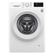 LG Lave-linge 7 KG | 6 Motion Direct Drive™ | A+++(-30%) | Smart Diagnosis™ | Moteur Direct Drive™ garanti 10 ans, LG F72J53WH