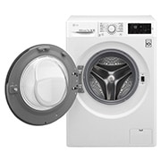 LG Lave-linge 7 KG | 6 Motion Direct Drive™ | A+++(-30%) | Smart Diagnosis™ | Moteur Direct Drive™ garanti 10 ans, LG F72J53WH