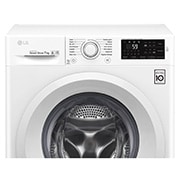 LG Lave-linge 7 KG | 6 Motion Direct Drive™ | A+++(-30%) | Smart Diagnosis™ | Moteur Direct Drive™ garanti 10 ans, LG F72J53WH
