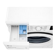 LG Lave-linge 7 kg - 59L | AI Direct Drive™ | Smart Diagnosis™ | Moteur Direct Drive™ garanti 10 ans | D, LG F72N23WH