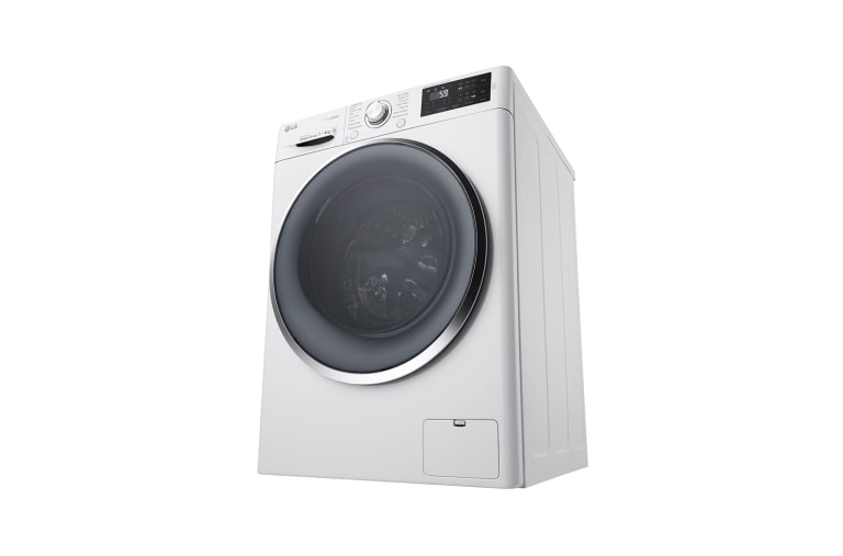 LG Lavante-séchante 7/4KG | 6 Motion™ Direct Drive | Hublot argenté | Smart NFC Tag On, LG F742212WR