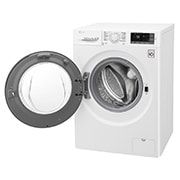 LG Lave-linge 7 KG | 6 Motion Direct Drive™ | A+++(-30%) | Smart Diagnosis™ | Moteur Direct Drive™ garanti 10 ans, LG F74J53WH