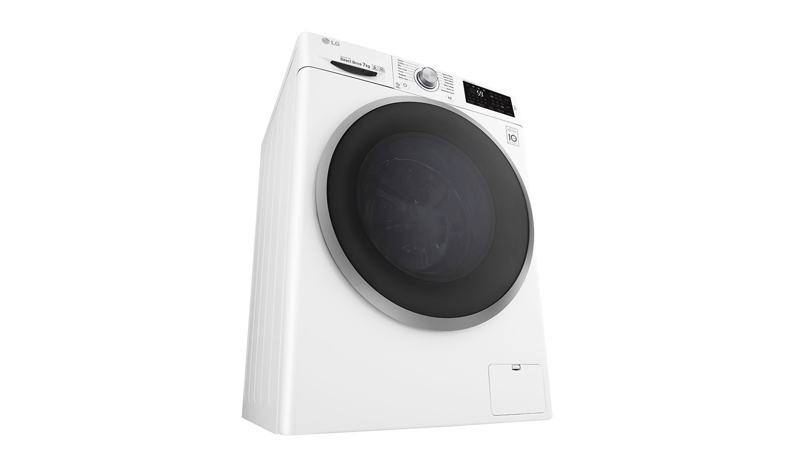 LG Lave-linge 7 KG | 6 Motion Direct Drive™ | A+++(-30%) | Smart Diagnosis™ | Moteur Direct Drive™ garanti 10 ans, LG F74J61WH