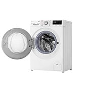 LG Lave-linge Slim 8,5kg - 58L | AI Direct Drive™ | TurboWash™ I Moteur Direct Drive™ garanti 10 ans | C, LG F82SV50WHS