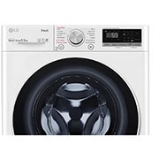 LG Lave-linge Slim 8,5kg - 58L | AI Direct Drive™ | TurboWash™ I Moteur Direct Drive™ garanti 10 ans | C, LG F82SV50WHS