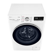 LG Lave-linge Slim 8,5kg - 58L | AI Direct Drive™ | TurboWash™ I Moteur Direct Drive™ garanti 10 ans | C, LG F82SV50WHS