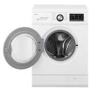 LG Lave-Linge 8KG |1400 tours | 6 Motion Direct Drive™ | A+++-30% | Smart Diagnosis™ | Moteur Direct Drive™ – Garanti 10 ans , LG F84G62WH