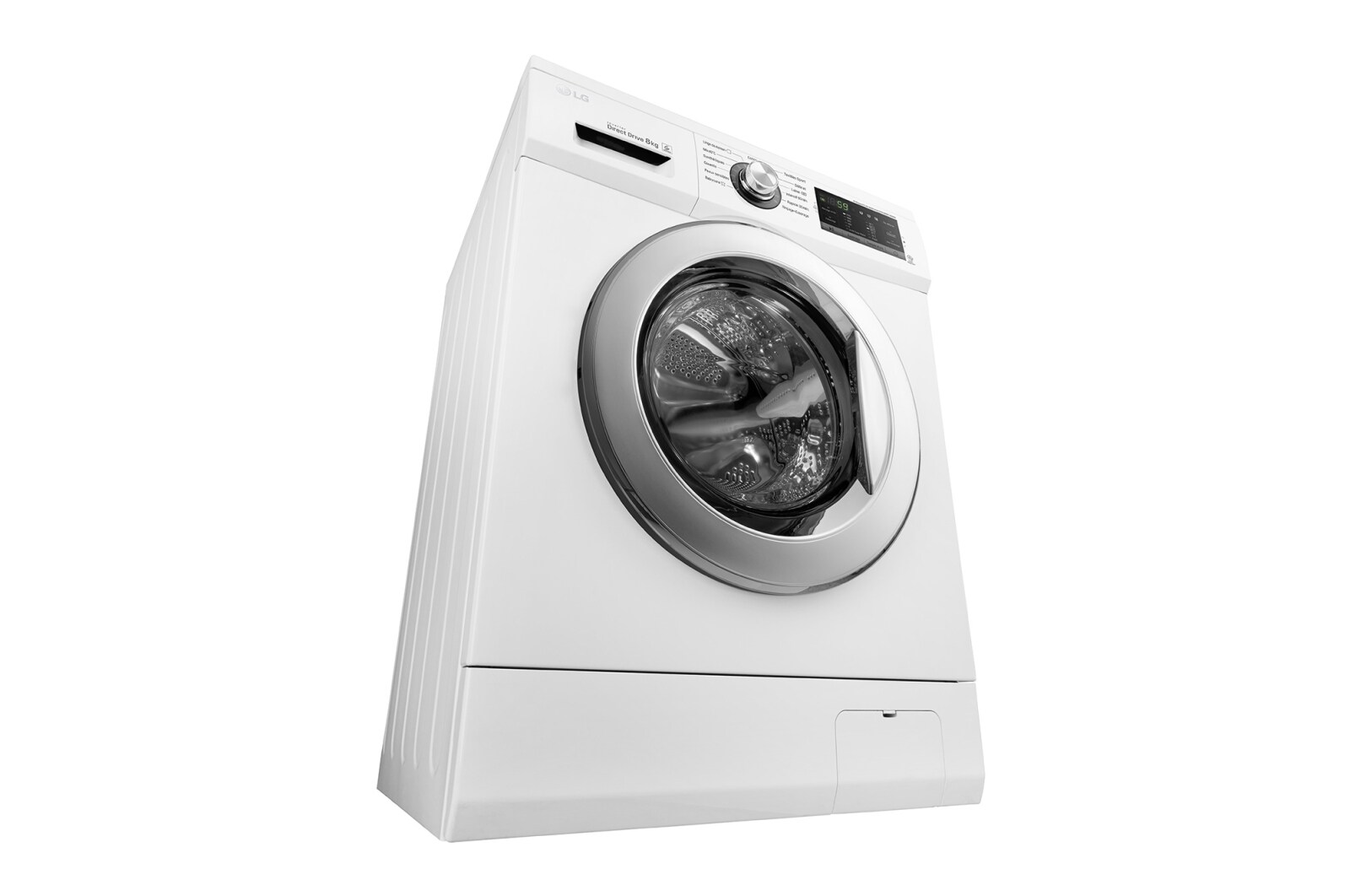 LG Lave-Linge 8KG |1400 tours | 6 Motion Direct Drive™ | A+++-30% | Smart Diagnosis™ | Moteur Direct Drive™ – Garanti 10 ans , LG F84G62WH