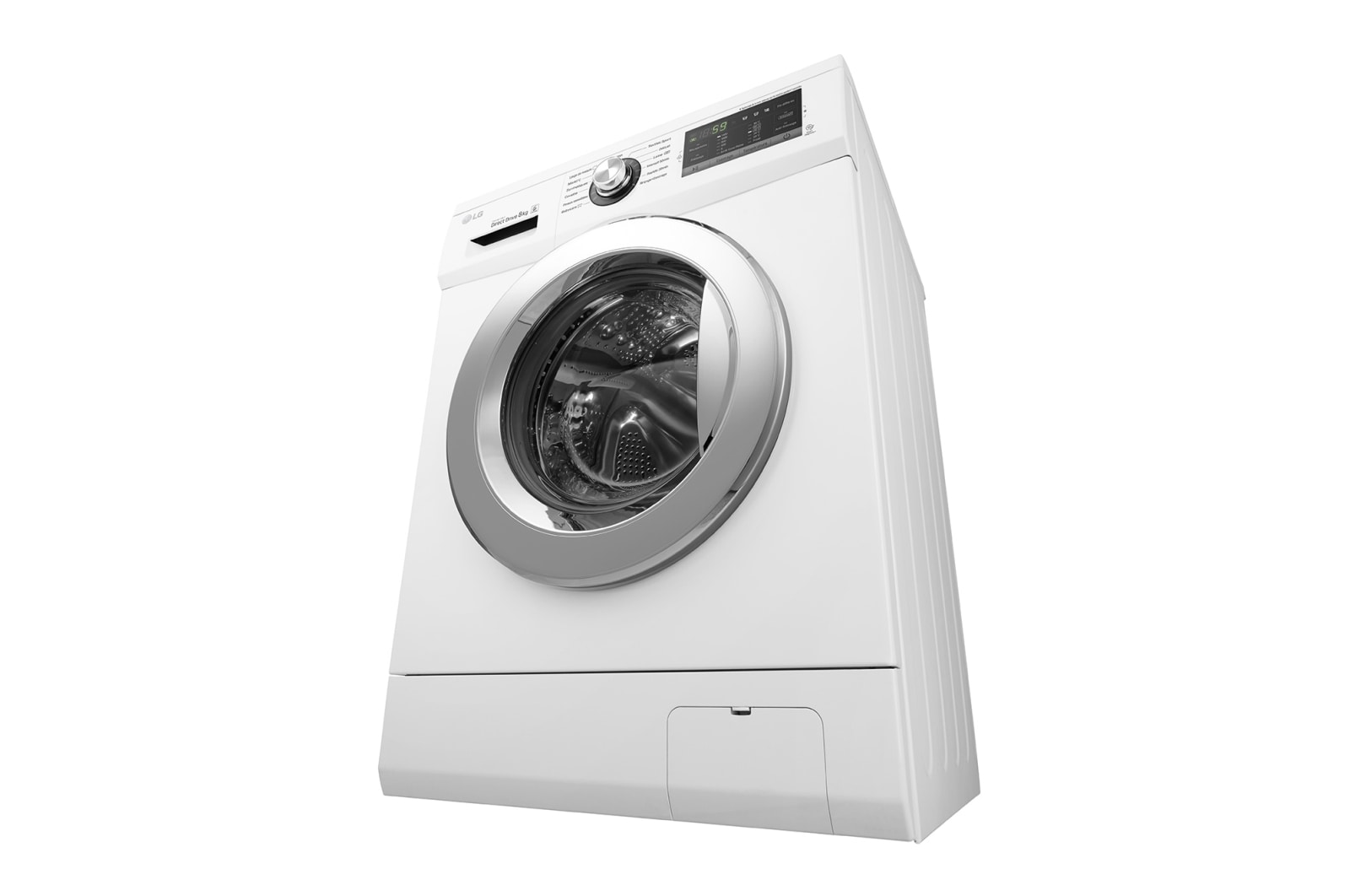 LG Lave-Linge 8KG |1400 tours | 6 Motion Direct Drive™ | A+++-30% | Smart Diagnosis™ | Moteur Direct Drive™ – Garanti 10 ans , LG F84G62WH