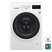LG Lave-linge 8 KG | 6 Motion Direct Drive™ | A+++(-30%) | Smart Diagnosis™ | Moteur Direct Drive™ garanti 10 ans, LG F84J60WH