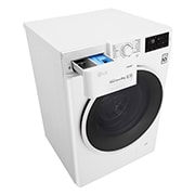 LG Lave-linge 8 KG | 6 Motion Direct Drive™ | A+++(-30%) | Smart Diagnosis™ | Moteur Direct Drive™ garanti 10 ans, LG F84J60WH