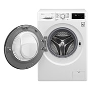 LG Lave-linge 8 KG | 6 Motion Direct Drive™ | A+++(-30%) | Smart Diagnosis™ | Moteur Direct Drive™ garanti 10 ans, LG F84J60WH