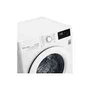 LG Lave-linge 8 kg - 68L | AI Direct Drive™ | Moteur Direct Drive™ garanti 10 ans, LG F84V33WHS