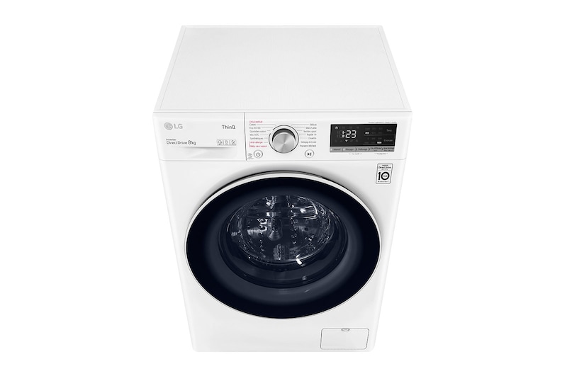 LG Lave-linge 8 kg - 68L | AI Direct Drive™ | Moteur Direct Drive™ garanti 10 ans , LG F84V40WHS