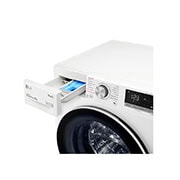 LG Lave-linge 8 kg - 68L | AI Direct Drive™ | Moteur Direct Drive™ garanti 10 ans , LG F84V40WHS