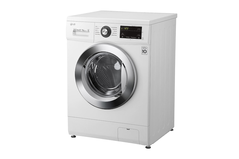 LG Lavante-séchante 8/5 kg - 58L | Smart Diagnosis™ I Moteur Direct Drive™ garanti 10 ans, LG F854M22WR