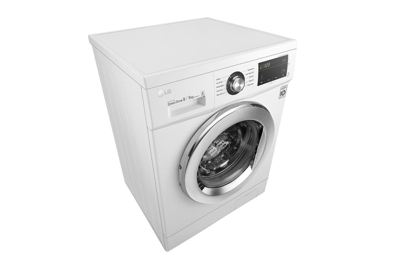 LG Lavante-séchante 8/5 kg - 58L | Smart Diagnosis™ I Moteur Direct Drive™ garanti 10 ans, LG F854M22WR