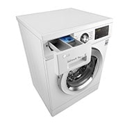 LG Lavante-séchante 8/5 kg - 58L | Smart Diagnosis™ I Moteur Direct Drive™ garanti 10 ans, LG F854M22WR