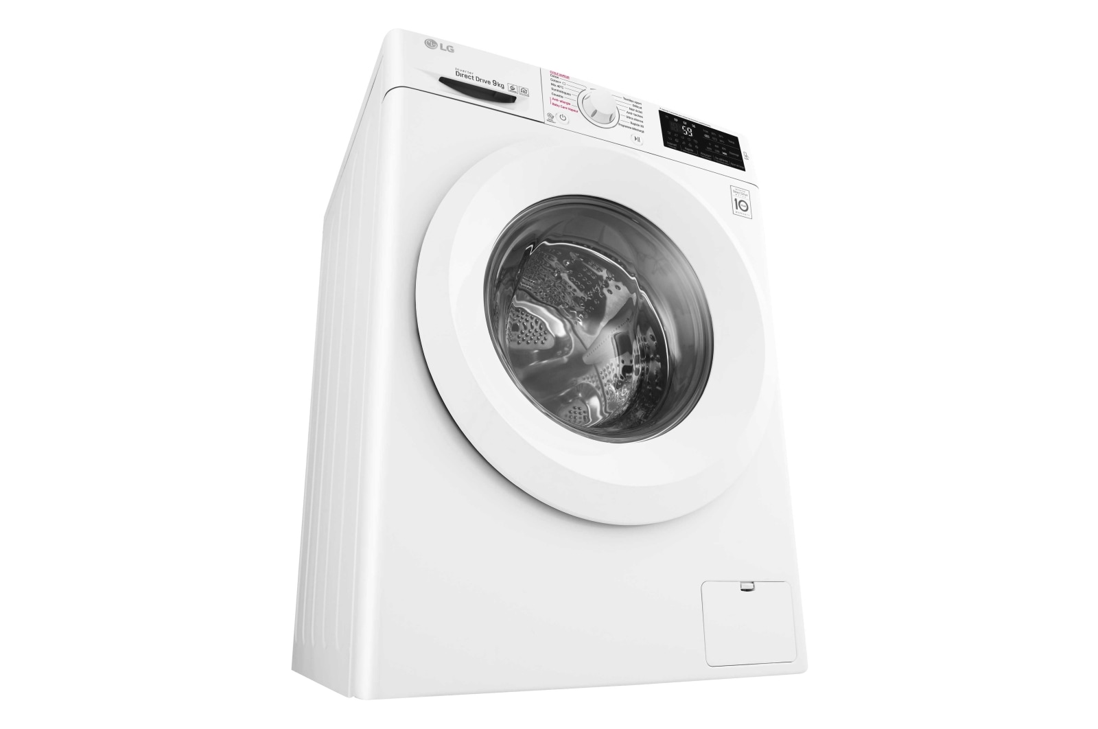 LG Lave-Linge 9KG | Steam™ | 6 Motion Direct Drive™ | A+++-20% | Smart Diagnosis™ | Moteur Direct Drive™ – Garanti 10 ans, LG F94J53WHS