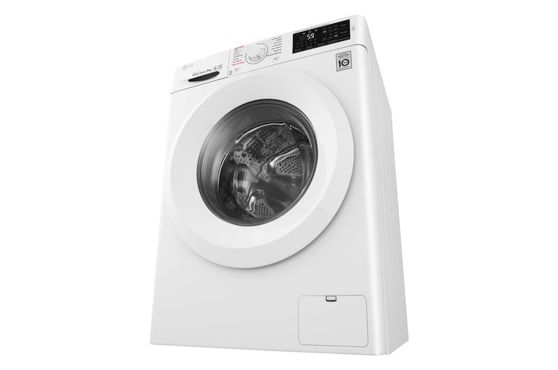 LG Lave-Linge 9KG | Steam™ | 6 Motion Direct Drive™ | A+++-20% | Smart Diagnosis™ | Moteur Direct Drive™ – Garanti 10 ans, LG F94J53WHS