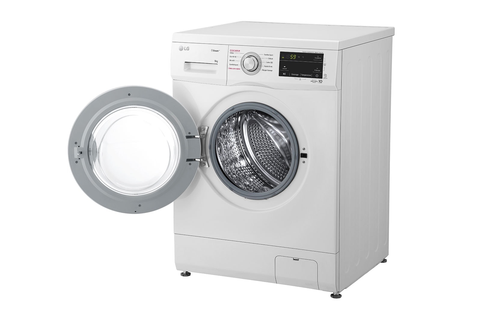 LG Lave-linge 9 kg | Moteur Direct Drive™ garanti 10 ans | Top amovible, LG F94M21WHS