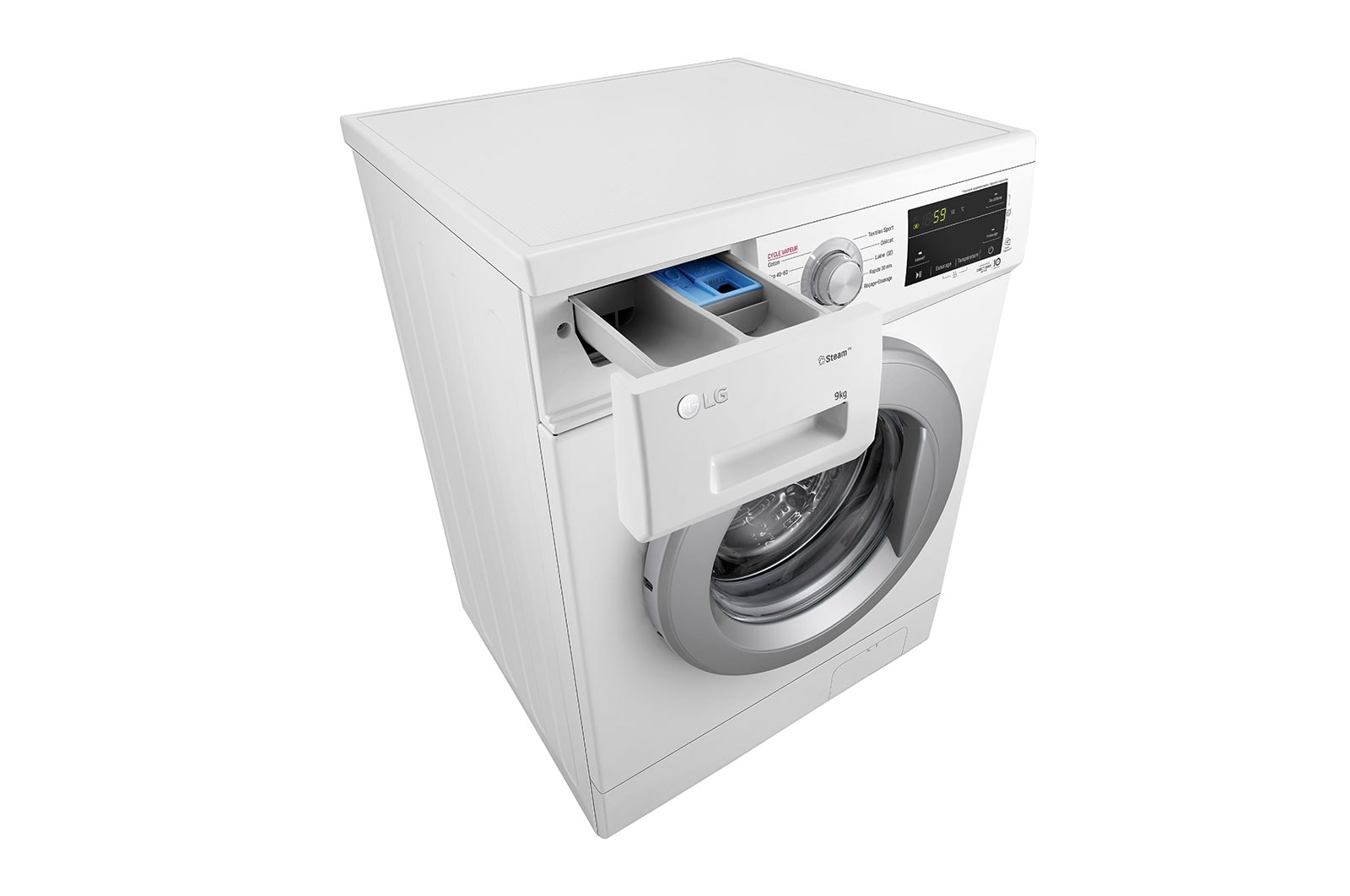 LG Lave-linge 9 kg | Moteur Direct Drive™ garanti 10 ans | Top amovible, LG F94M21WHS