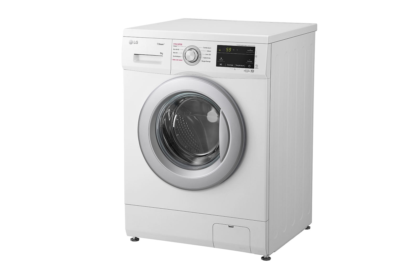 LG Lave-linge 9 kg | Moteur Direct Drive™ garanti 10 ans | Top amovible, LG F94M21WHS