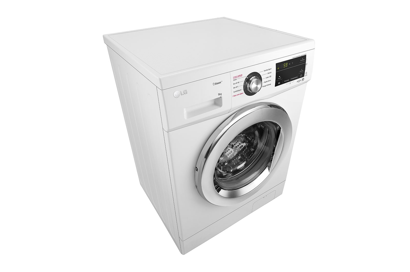 LG Lave-linge 9 kg | Moteur Direct Drive™ garanti 10 ans | Top amovible, LG F94M22WHS