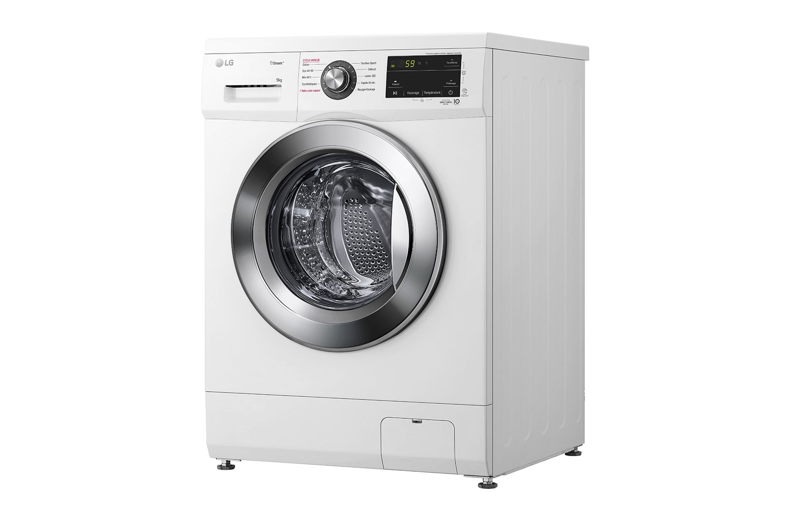 LG Lave-linge 9 kg | Moteur Direct Drive™ garanti 10 ans | Top amovible, LG F94M22WHS