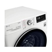 LG Lave-linge 9 KG - 68L | AI Direct Drive™ | Moteur Direct Drive™ garanti 10 ans | TurboWash™ 360 | 6 Motion™ | Steam™ | 54/71dB | A, LG F94V71WHST