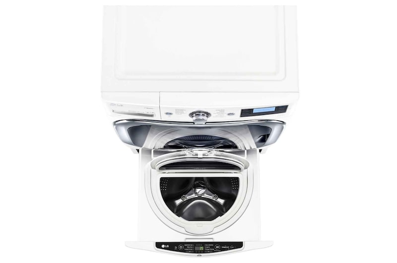 LG Lave-linge 3,5 KG | Wi-Fi |3 Motion Direct Drive™ | Smart Diagnosis™ | Moteur Direct Drive™ garanti 10 ans | LG TWINWash™MINI, LG FM37E1WH