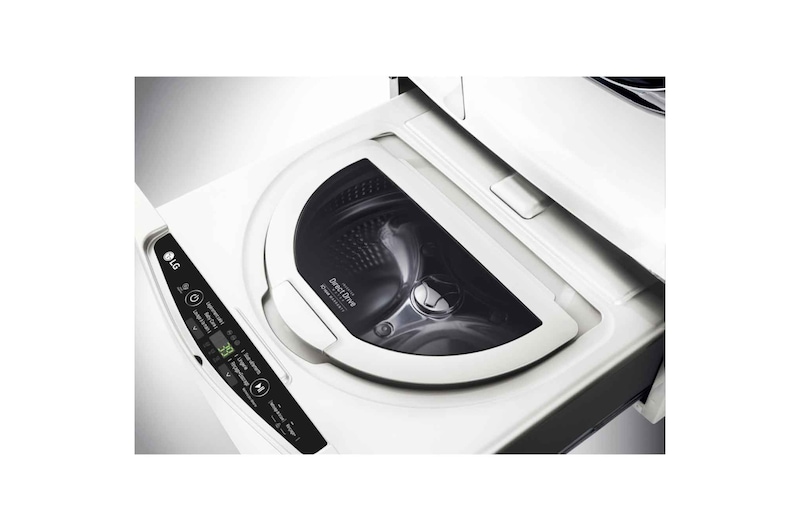 LG Lave-linge 3,5 KG | Wi-Fi |3 Motion Direct Drive™ | Smart Diagnosis™ | Moteur Direct Drive™ garanti 10 ans | LG TWINWash™MINI, LG FM37E1WH