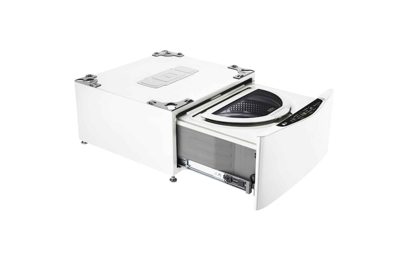 LG Lave-linge 3,5 KG | Wi-Fi |3 Motion Direct Drive™ | Smart Diagnosis™ | Moteur Direct Drive™ garanti 10 ans | LG TWINWash™MINI, LG FM37E1WH