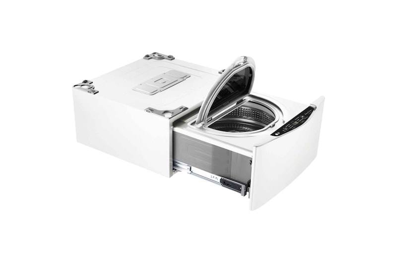 LG Lave-linge 3,5 KG | Wi-Fi |3 Motion Direct Drive™ | Smart Diagnosis™ | Moteur Direct Drive™ garanti 10 ans | LG TWINWash™MINI, LG FM37E1WH