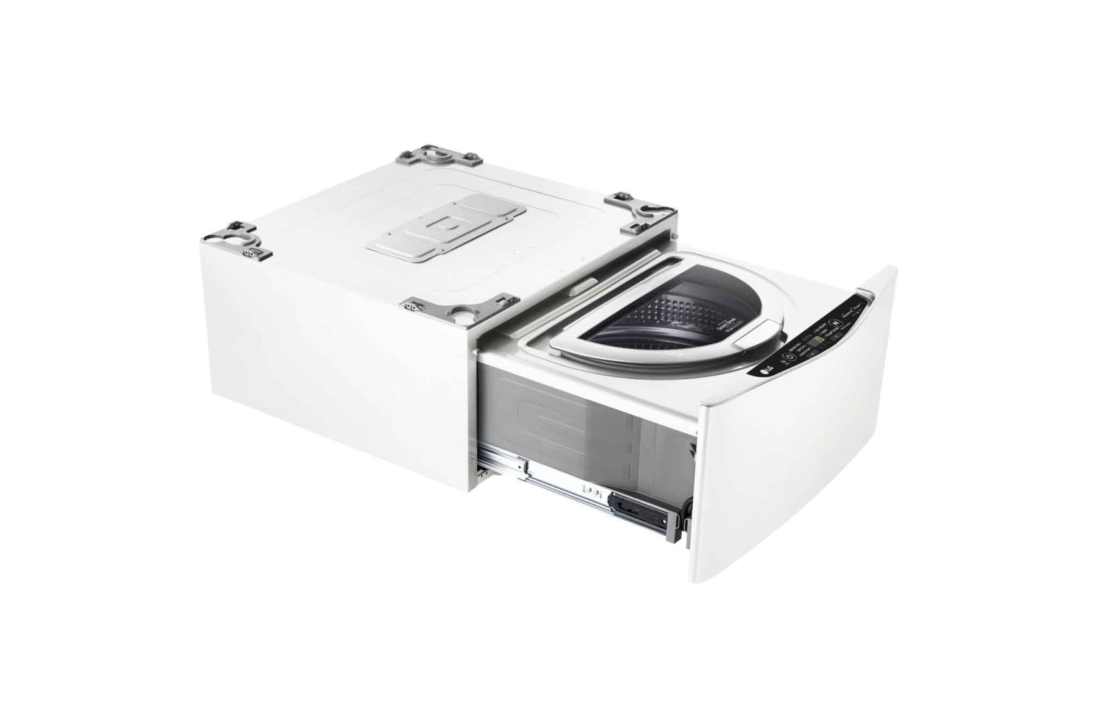 LG Lave-linge 3,5 KG | Wi-Fi |3 Motion Direct Drive™ | Smart Diagnosis™ | Moteur Direct Drive™ garanti 10 ans | LG TWINWash™MINI, LG FM37E1WH