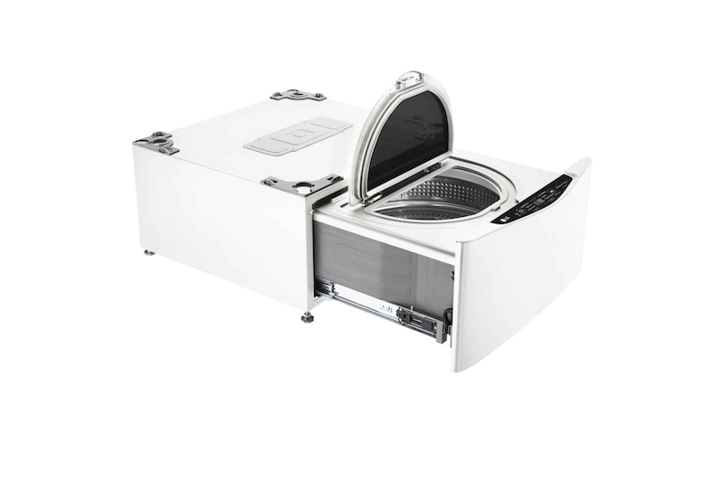 LG Lave-linge 3,5 KG | Wi-Fi |3 Motion Direct Drive™ | Smart Diagnosis™ | Moteur Direct Drive™ garanti 10 ans | LG TWINWash™MINI, LG FM37E1WH