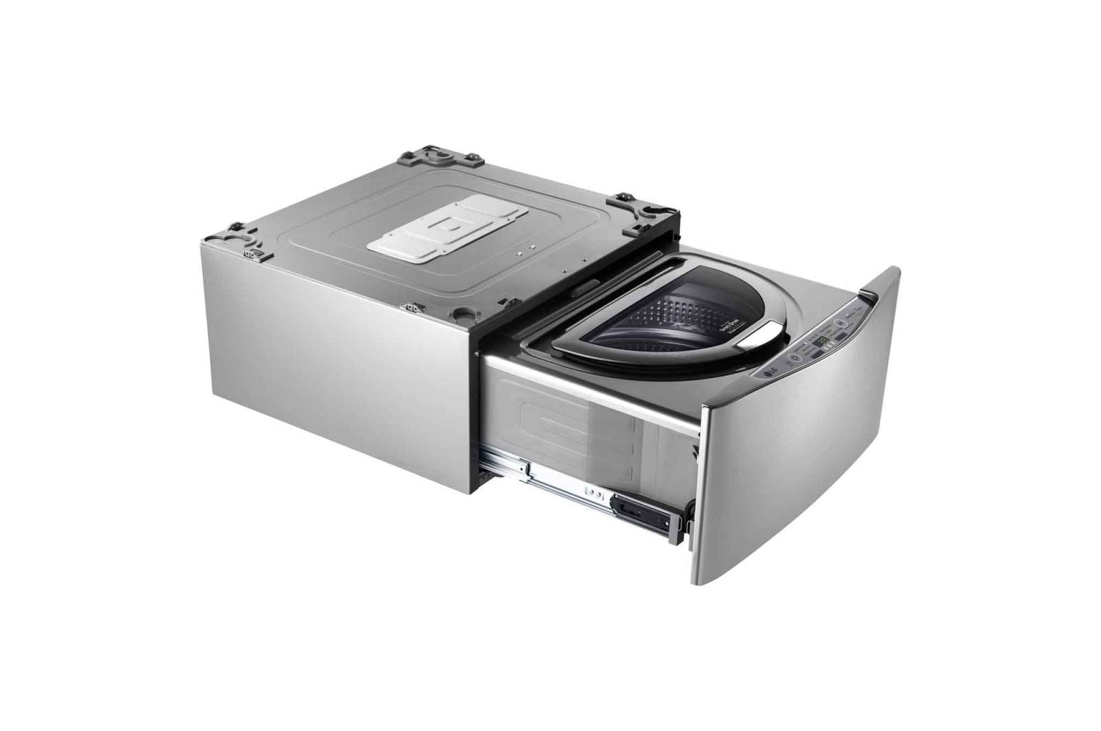 LG Lave-linge 3,5 KG | 3 Motion Direct Drive™ | Smart Diagnosis™ | Moteur Direct Drive™ garanti 10 ans | LG TWINWash™ Mini, LG FM37E1IX