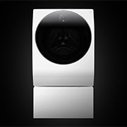 LG SIGNATURE : TWINWash™ Lave-linge 12KG | Mini Wash 2KG | Centum System™ | A+++(-60%) | Moteur Direct Drive™ certifié, LG LSF100W