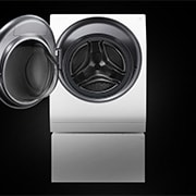 LG SIGNATURE : TWINWash™ Lave-linge 12KG | Mini Wash 2KG | Centum System™ | A+++(-60%) | Moteur Direct Drive™ certifié, LG LSF100W
