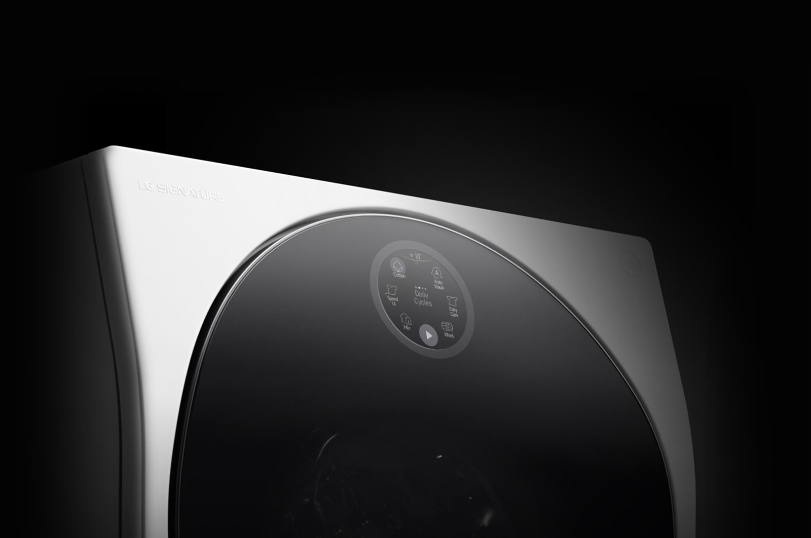 LG SIGNATURE : TWINWash™ Lave-linge 12KG | Mini Wash 2KG | Centum System™ | A+++(-60%) | Moteur Direct Drive™ certifié, LG LSF100W