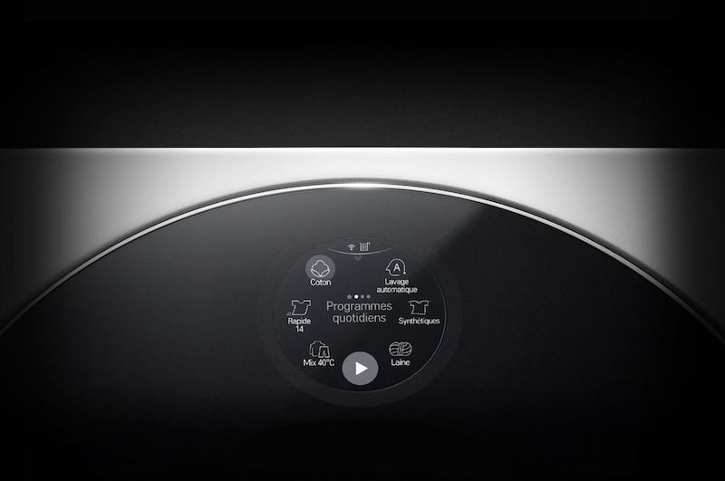 LG SIGNATURE : TWINWash™ Lave-linge 12KG | Mini Wash 2KG | Centum System™ | A+++(-60%) | Moteur Direct Drive™ certifié, LG LSF100W