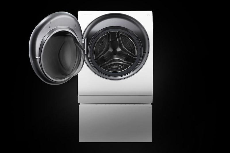 LG SIGNATURE : TWINWash™ Lave-linge 12KG | Mini Wash 2KG | Centum System™ | A+++(-60%) | Moteur Direct Drive™ certifié, LG LSF100W