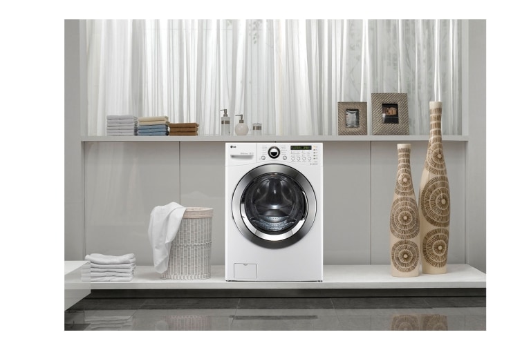 LG Lave-linge 6 Motion Direct Drive | Maxi Format 15 Kg | Smart Diagnosis, LG F52590WH