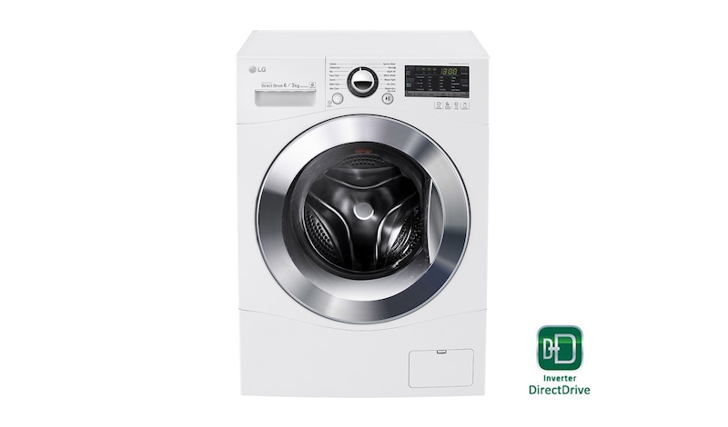 LG Lavage Rapide & Performant avec TurboWash™ de LG, LG F63280WR