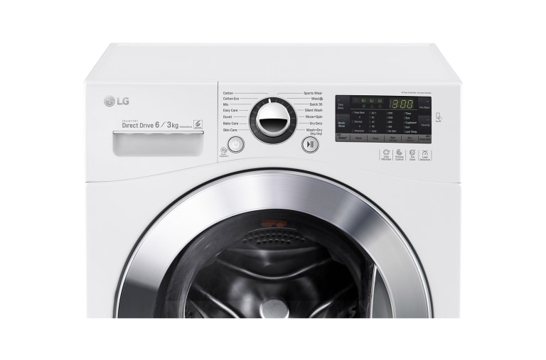 LG Lavage Rapide & Performant avec TurboWash™ de LG, LG F63280WR
