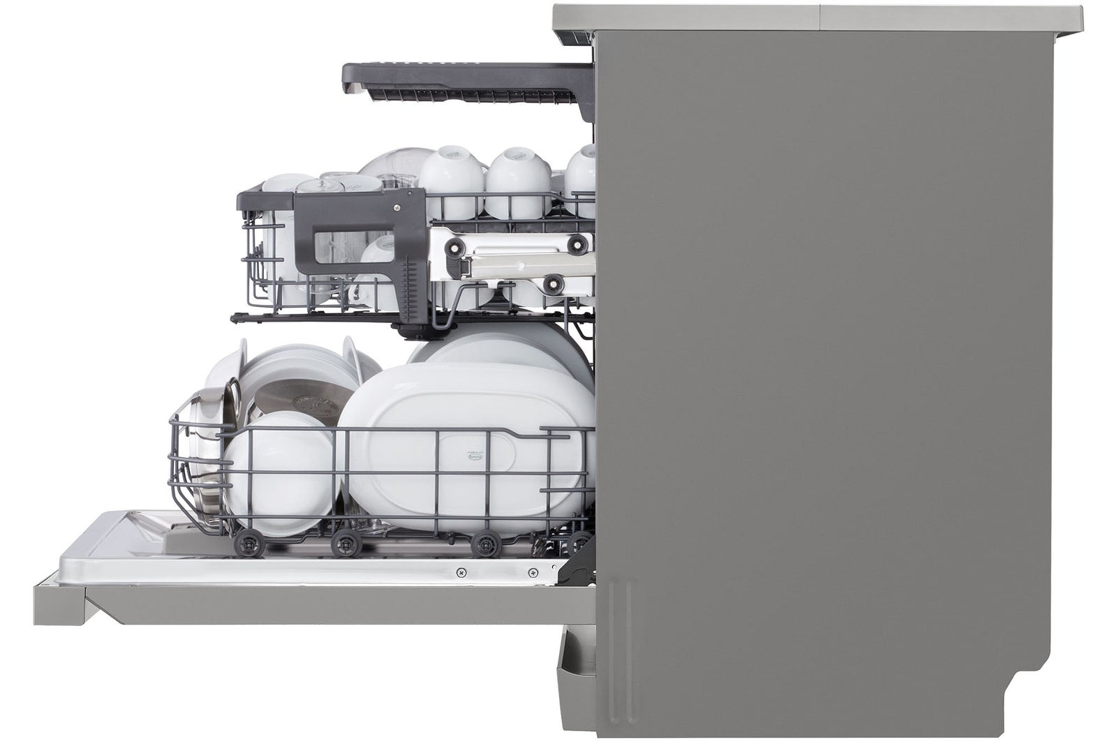 LG DF243FV Vue de côté