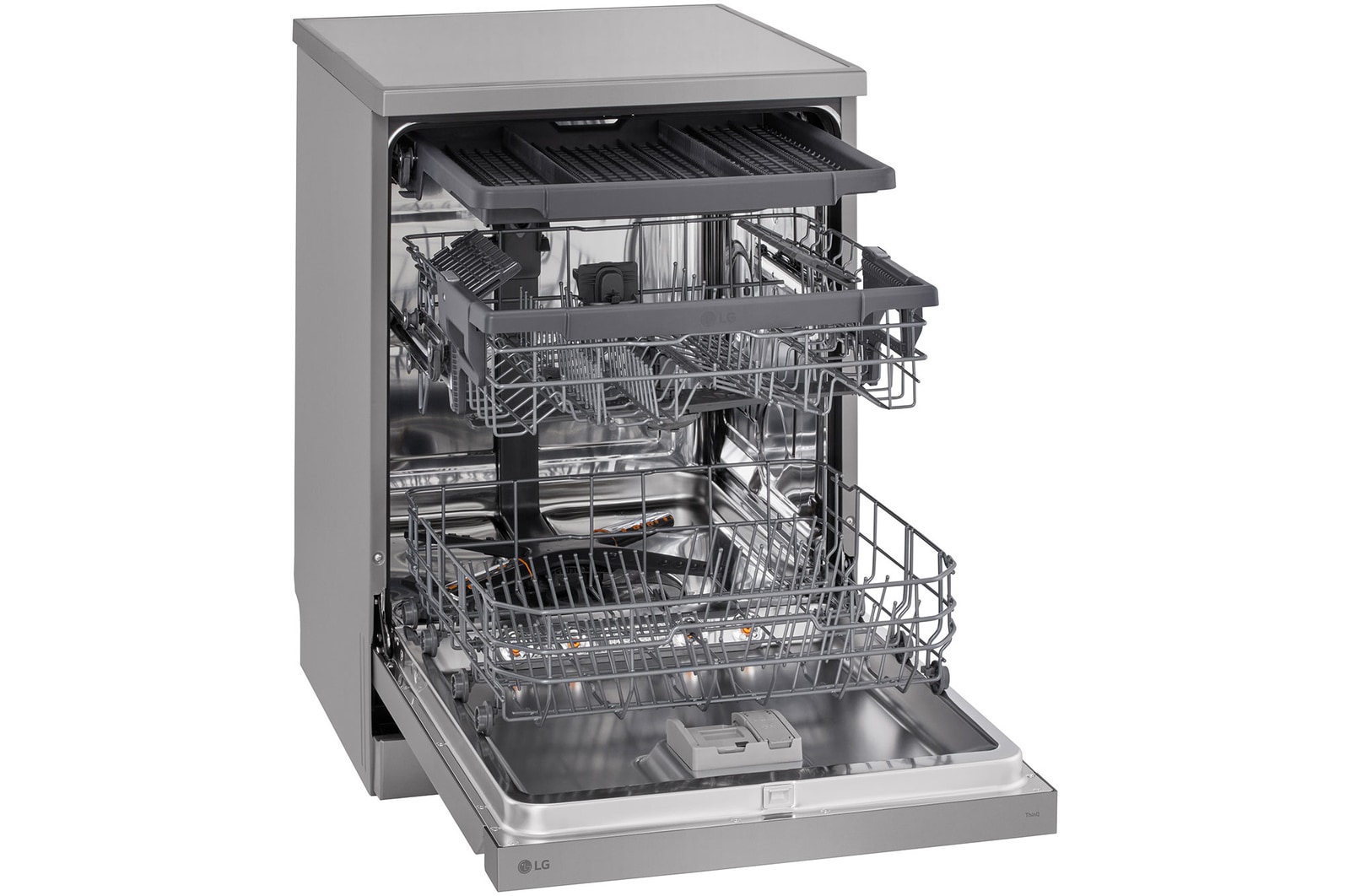 LG DF243FV Vue de côté