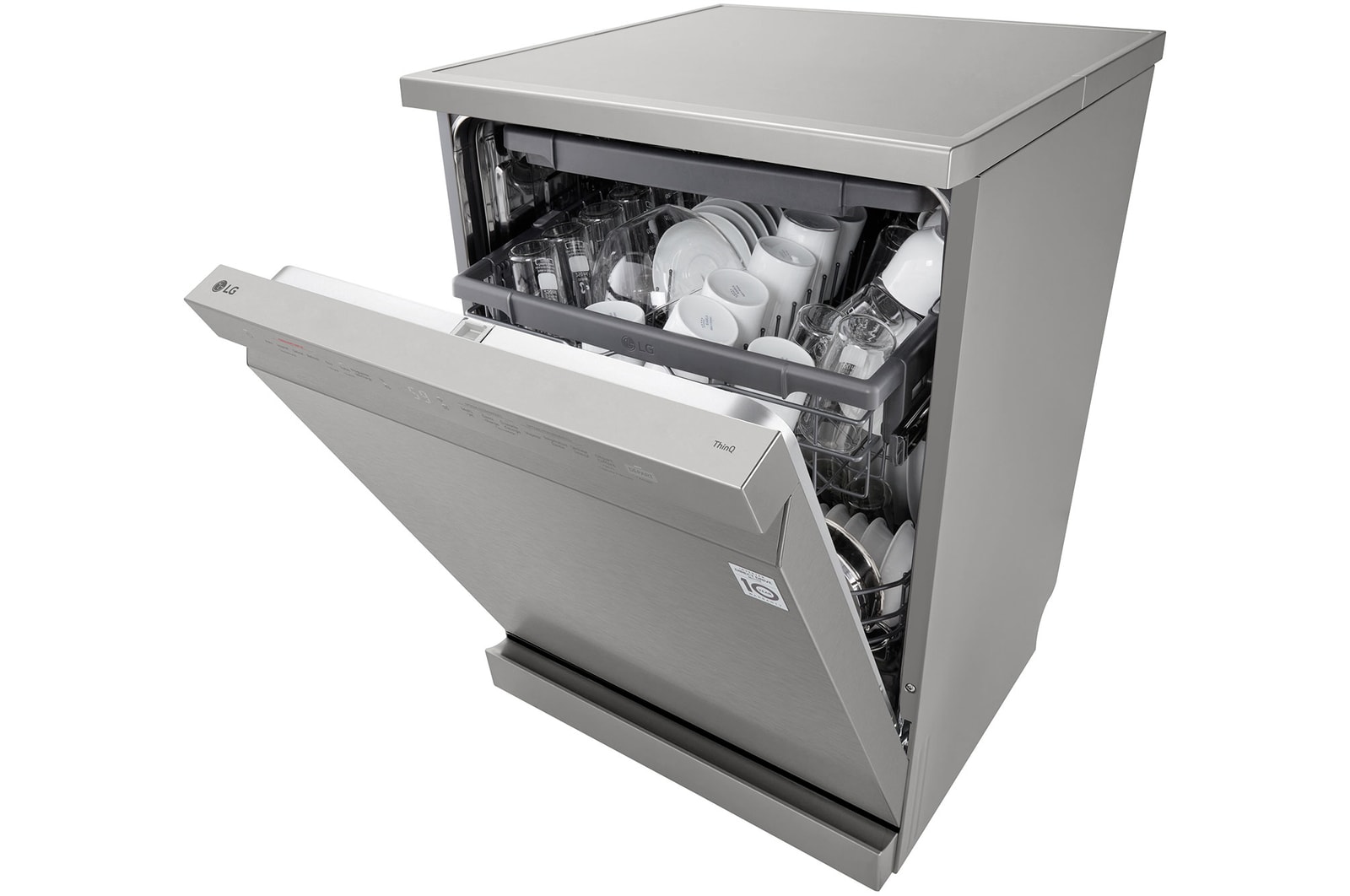 LG DF243FV Vue de côté